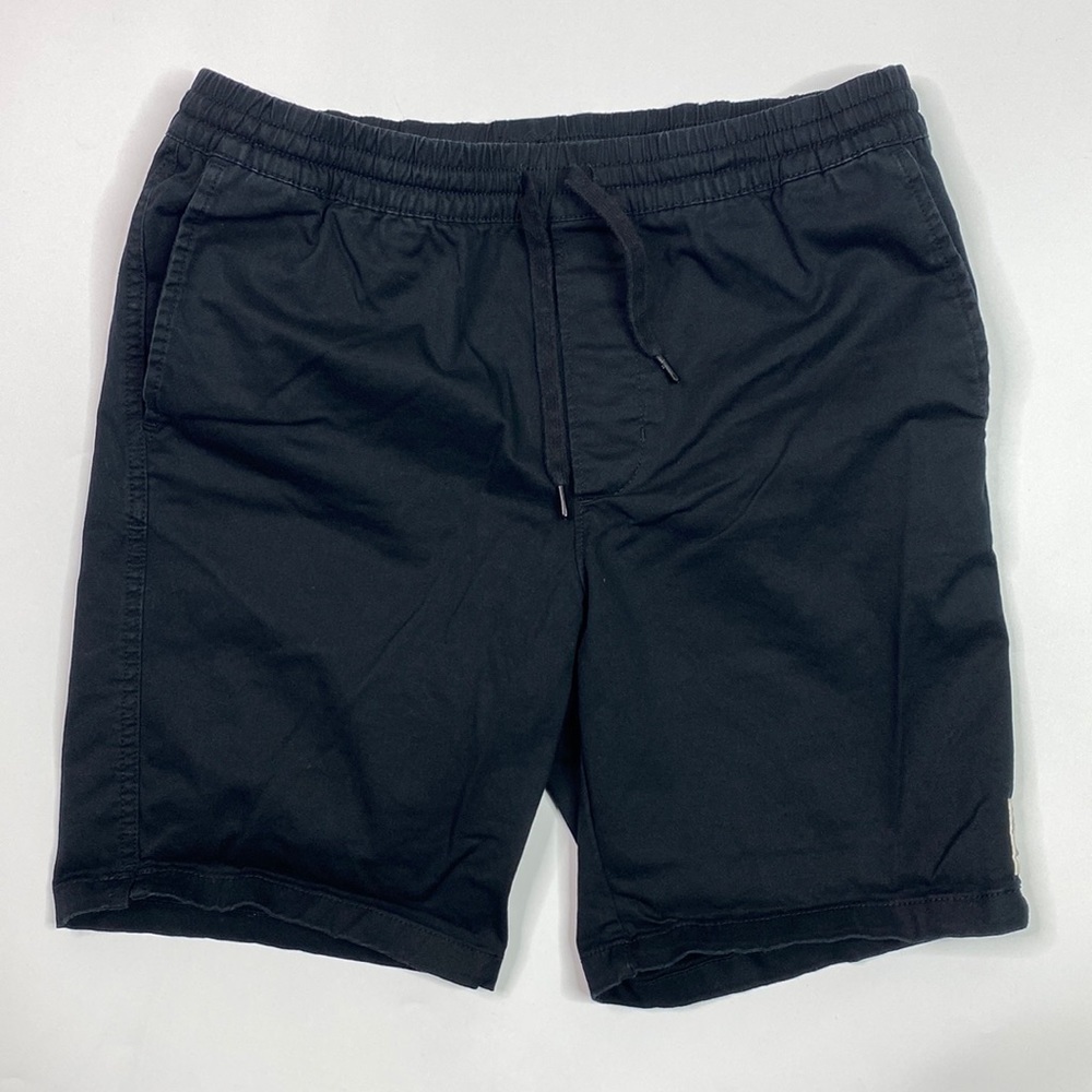 Hurley Black Stretch Drawstring Band Shorts Size Small